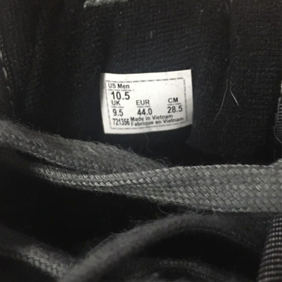 Vans Men's Chukka Low Grey/White Chambray Skate Shoes - Size 10.5 - Picture 6 of 6